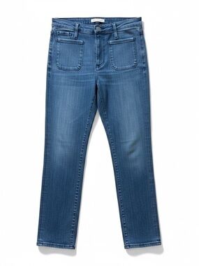 AG Petite Retro Stevie Slim Straight Jeans